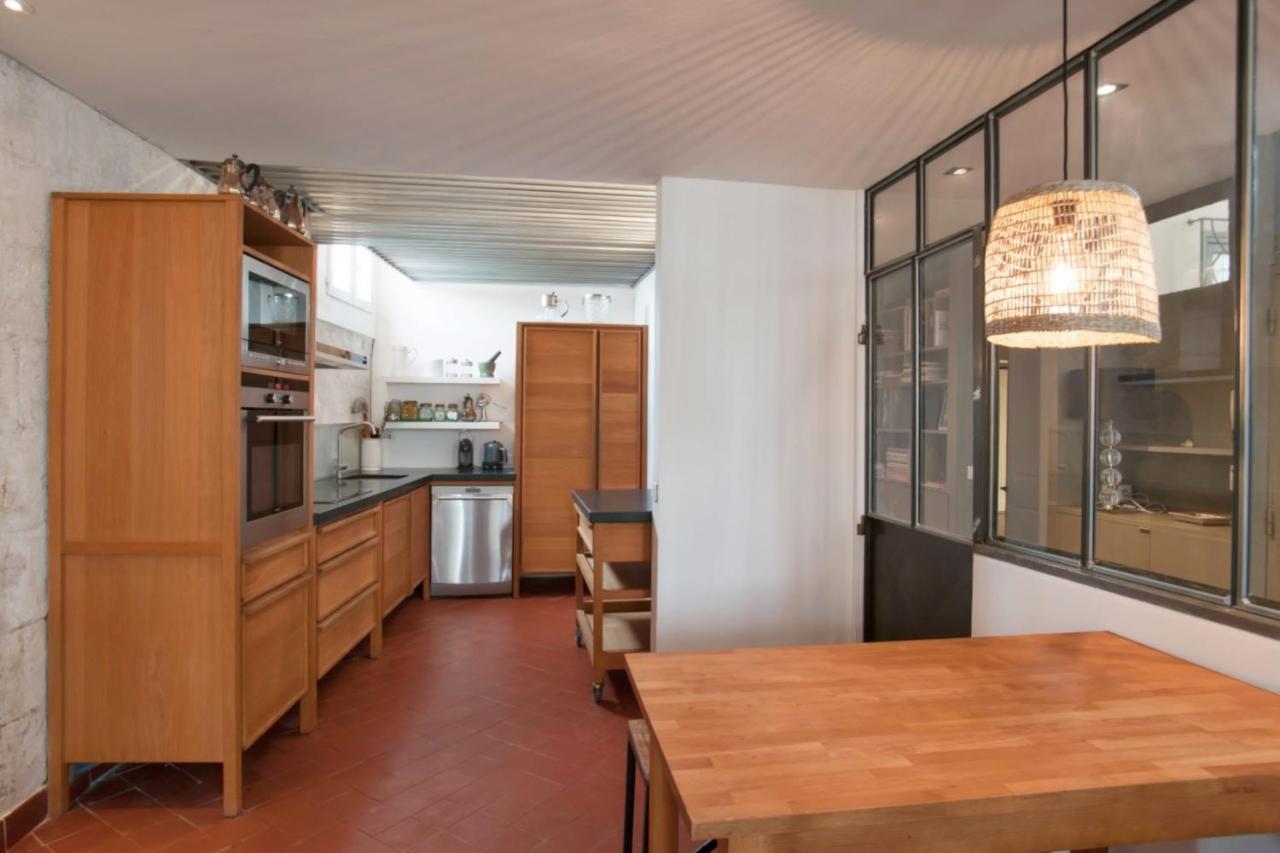 Charming And Large Duplex Flat With Beautiful Terrace In Avignon Apartment Екстериор снимка