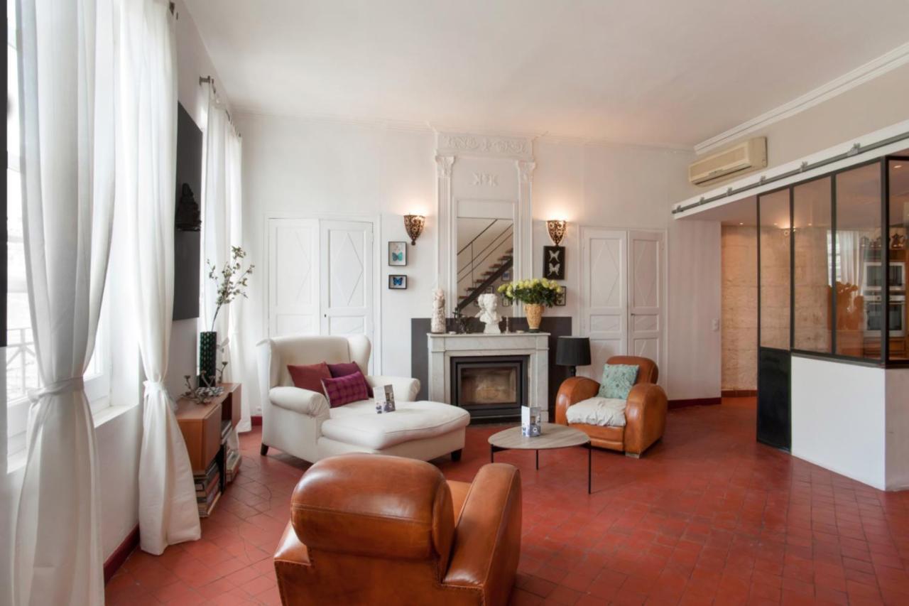 Charming And Large Duplex Flat With Beautiful Terrace In Avignon Apartment Екстериор снимка