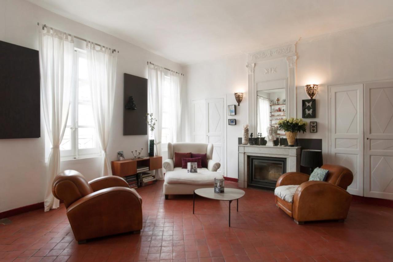 Charming And Large Duplex Flat With Beautiful Terrace In Avignon Apartment Екстериор снимка